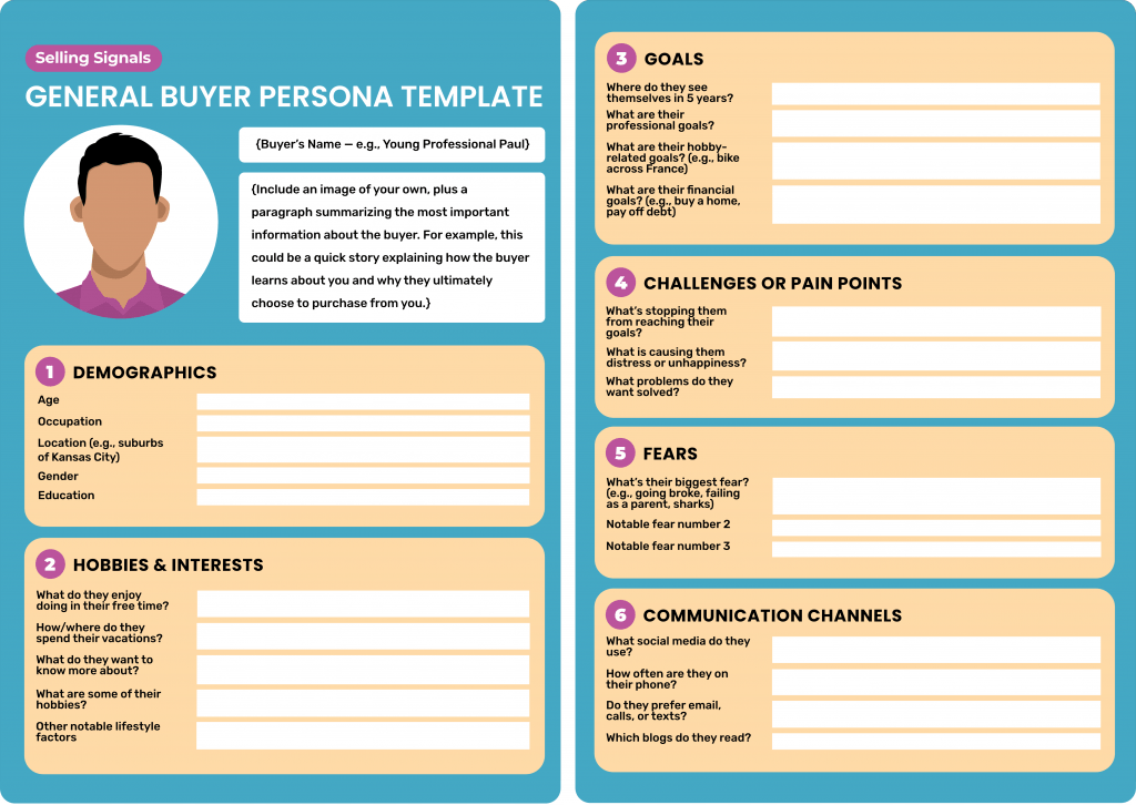 Persona template